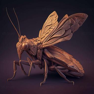 3D модель Isfaroptera yujiagouensis (STL)